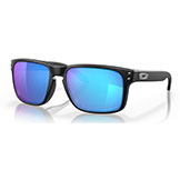 Oakley Holbrook Matte Black Sunglasses Prizm Sapphire Polarized Lens available at Swiss Sports Haus 604-922-9107.