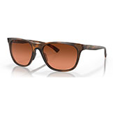 Oakley Leadline Matte Brown Tortoise Sunglasses Prizm Brown Gradient Lens available at Swiss Sports Haus 604-922-9107.