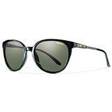 Smith Cheetah Black Sunglasses ChromaPop Polarized Gray Green Lens available at Swiss Sports Haus 604-922-9107.