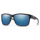 Smith Emerge Matte Black Sunglasses ChromaPop Polarized Blue Mirror Lens available at Swiss Sports Haus 604-922-9107.