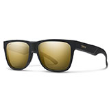 Smith Lowdown 2 Matte Black/Gold Sunglasses ChromaPop Polarized Black Gold Lens available at Swiss Sports Haus 604-922-9107.