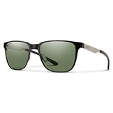 Smith Lowdown Metal Black/Silver Sunglasses ChromaPop Polarized Gray Green Lens available at Swiss Sports Haus 604-922-9107.