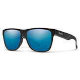 Smith Lowdown XL 2 Matte Black Sunglasses ChromaPop Polarized Blue Mirror Lens available at Swiss Sports Haus 604-922-9107.