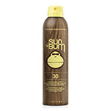 Sun Bum SPF 30 Sunscreen Spray available at Swiss Sports Haus 604-922-9107.