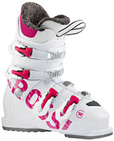 2023 Rossignol Fun Girl J4 Junior Ski Boots available at Swiss Sports Haus 604-922-9107.