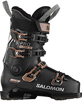 2023 Salomon S/Pro Alpha 90 Women's Ski Boots available at Swiss Sports Haus 604-922-9107.