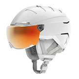 Atomic Savor GT Amid Visor HD Helmet White available at Swiss Sports Haus 604-922-9107.