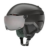 Atomic Savor Visor Jr. Helmet Black available at Swiss Sports Haus 604-922-9107.