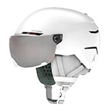 Atomic Savor Visor Jr. Helmet White available at Swiss Sports Haus 604-922-9107.