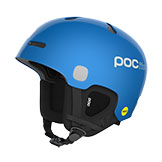 POC POCito Auric Cut MIPS Helmet Fluorescent Blue available at Swiss Sports Haus 604-922-9107.