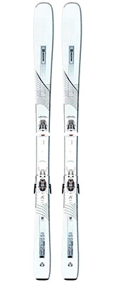 2023 Salomon Stance 80 W Women's Skis & Bindings available at Swiss Sports Haus 604-922-9107.