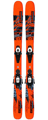 2024 Salomon Spark Junior S 123cm - 133cm Skis & Bindings available at Swiss Sports Haus 604-922-9107.