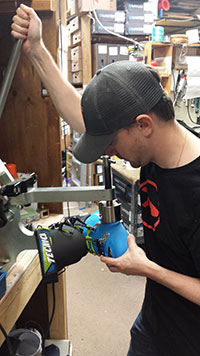 Custom boot fitting with the purchase of any new ski boot at Swiss Sports Haus 604-922-9107.