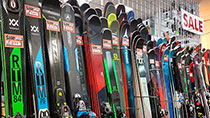 Clear-out Skis on sale from Last Season available at Swiss Sports Haus 604-922-9107.