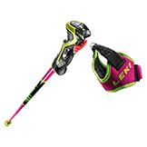 Leki World Cup TBS Slalom 3D Race Poles Pink available at Swiss Sports Haus 604-922-9107.