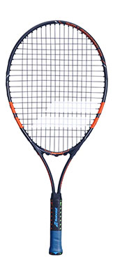 Babolat Ballfighter 25 Jr Tennis Racket Strung available at Swiss Sports Haus 604-922-9107.