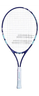 Babolat B'Fly 25 Jr Tennis Racket Strung available at Swiss Sports Haus 604-922-9107.