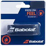 Babolat Syntec Pro Black Tennis Replacement Grip available at Swiss Sports Haus 604-922-9107.