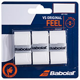 Babolat VS Original White Tennis Overgrip available at Swiss Sports Haus 604-922-9107.
