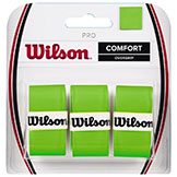 Wilson Pro Green Tennis Overgrip available at Swiss Sports Haus 604-922-9107.