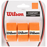 Wilson Pro Orange Tennis Overgrip available at Swiss Sports Haus 604-922-9107.