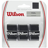 Wilson Pro Sensation Black Tennis Overgrip available at Swiss Sports Haus 604-922-9107.