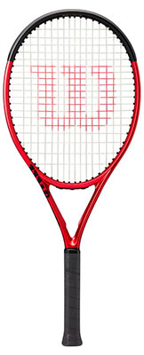 Wilson Clash 26 Jr Performance Tennis Racket Strung available at Swiss Sports Haus 604-922-9107.