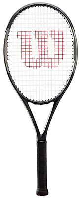 Wilson H6 Tennis Racket Strung available at Swiss Sports Haus 604-922-9107.