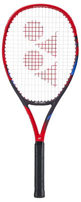 Yonex VCORE GAME Tennis Racket Strung available at Swiss Sports Haus 604-922-9107.