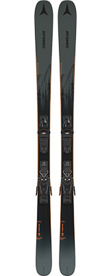 2024 Atomic Maverick 83 Skis & Bindings available at Swiss Sports Haus 604-922-9107.