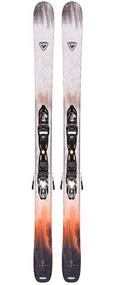 2024 Rossignol RallyBird 90 Pro Xpress Skis & Bindings available at Swiss Sports Haus 604-922-9107.