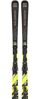 2024 Salomon S/Max 8 XT Skis & Bindings available at Swiss Sports Haus 604-922-9107.