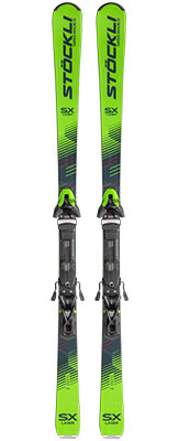 2024 Stockli Laser SX Skis & Bindings available at Swiss Sports Haus 604-922-9107.