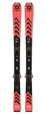 2024 Volkl Racetiger Junior Skis & Bindings available at Swiss Sports Haus 604-922-9107.