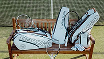 Tennis Bags available at Swiss Sports Haus 604-922-9107.