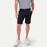 Kjus Men's Iver Golf Shorts Black available at Swiss Sports Haus 604-922-9107.