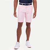 Kjus Men's Iver Golf Shorts Pink available at Swiss Sports Haus 604-922-9107.