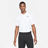Nike Men's Victory Dri-Fit Golf Polo White available at Swiss Sports Haus 604-922-9107.