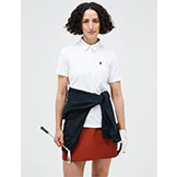 Peak Performance Women's Alta Golf Polo available at Swiss Sports Haus 604-922-9107.