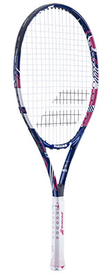 Babolat B Flyer 25 Jr Tennis Racket Strung available at Swiss Sports Haus 604-922-9107.