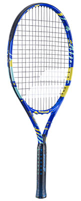 Babolat Ballfighter 23 Jr Tennis Racket Strung available at Swiss Sports Haus 604-922-9107.
