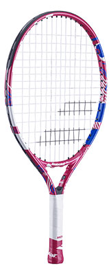 Babolat B Flyer 19 Jr Tennis Racket Strung available at Swiss Sports Haus 604-922-9107.