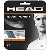Head Hawk Power 125/17 Blue Tennis String available at Swiss Sports Haus 604-922-9107.