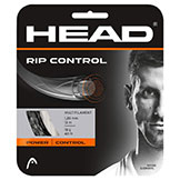 Head RIP Control 125/17 Black & White Tennis String available at Swiss Sports Haus 604-922-9107.